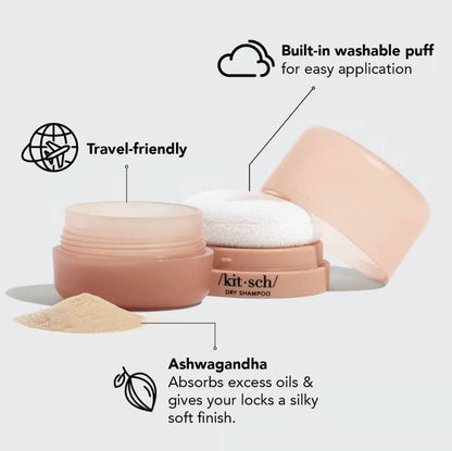 Dry Shampoo with Puff