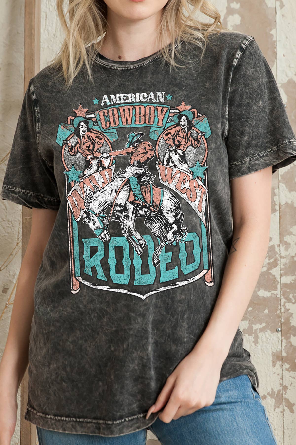 AMERICAN COWBOY Graphic T