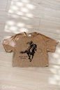 Hold Your Horse Crop Graphic T